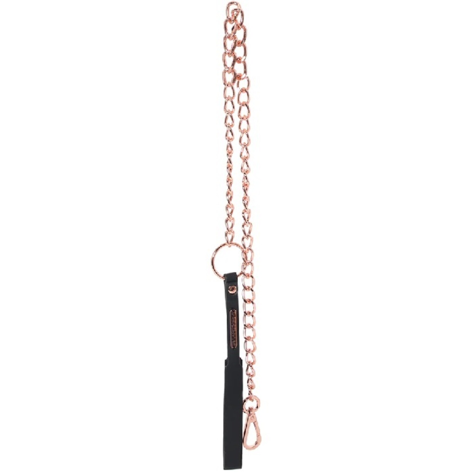 COQUETTE CHAIN LEASH IN BLACK