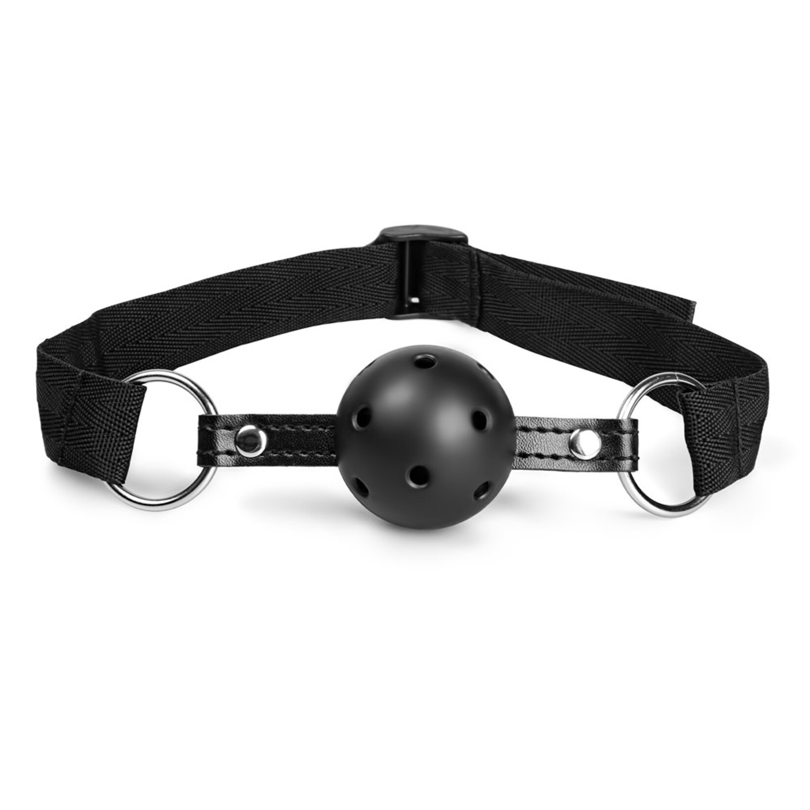 SIMPLE BLACK BALL GAG