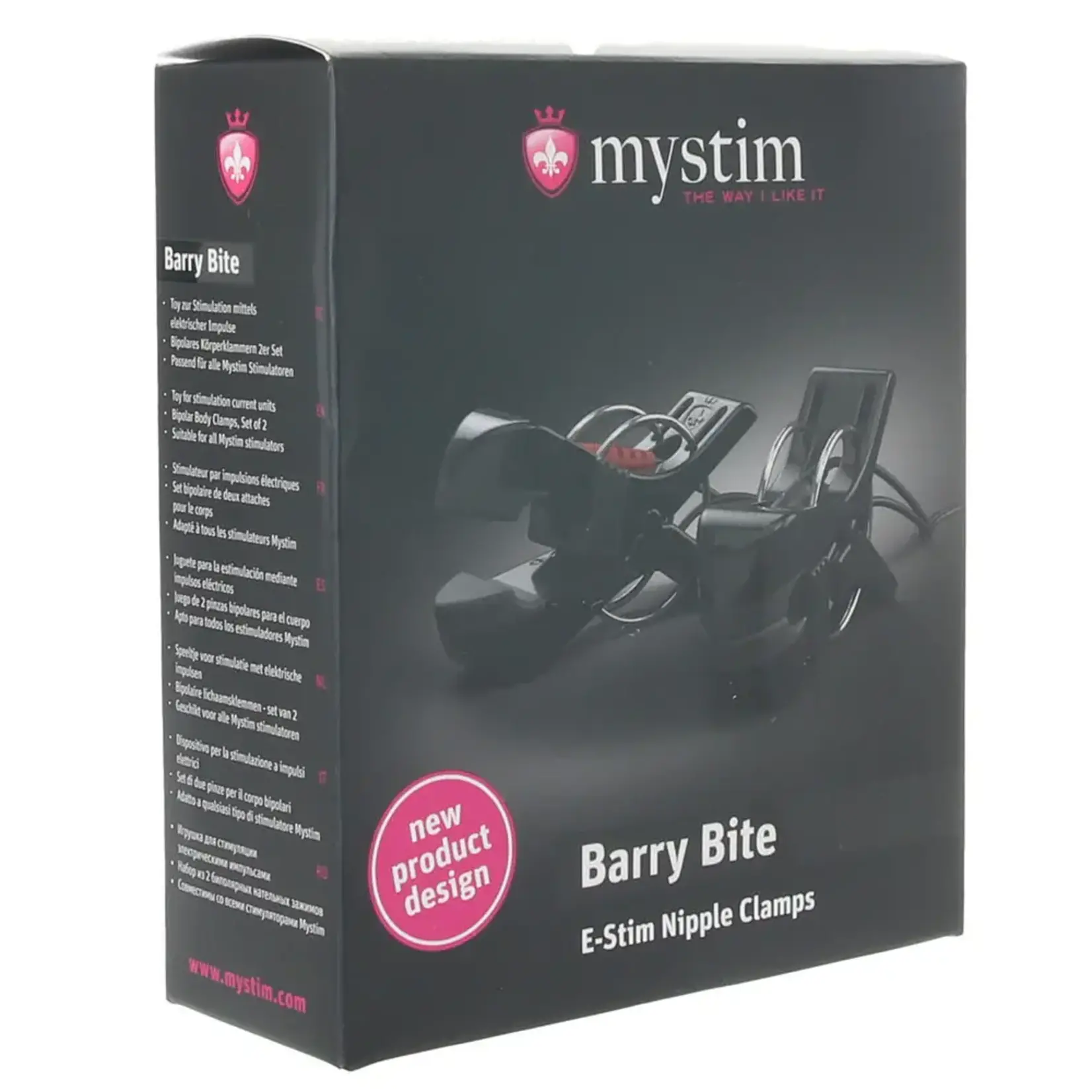 BARRY BITE E-STIM NIPPLE CLAMPS