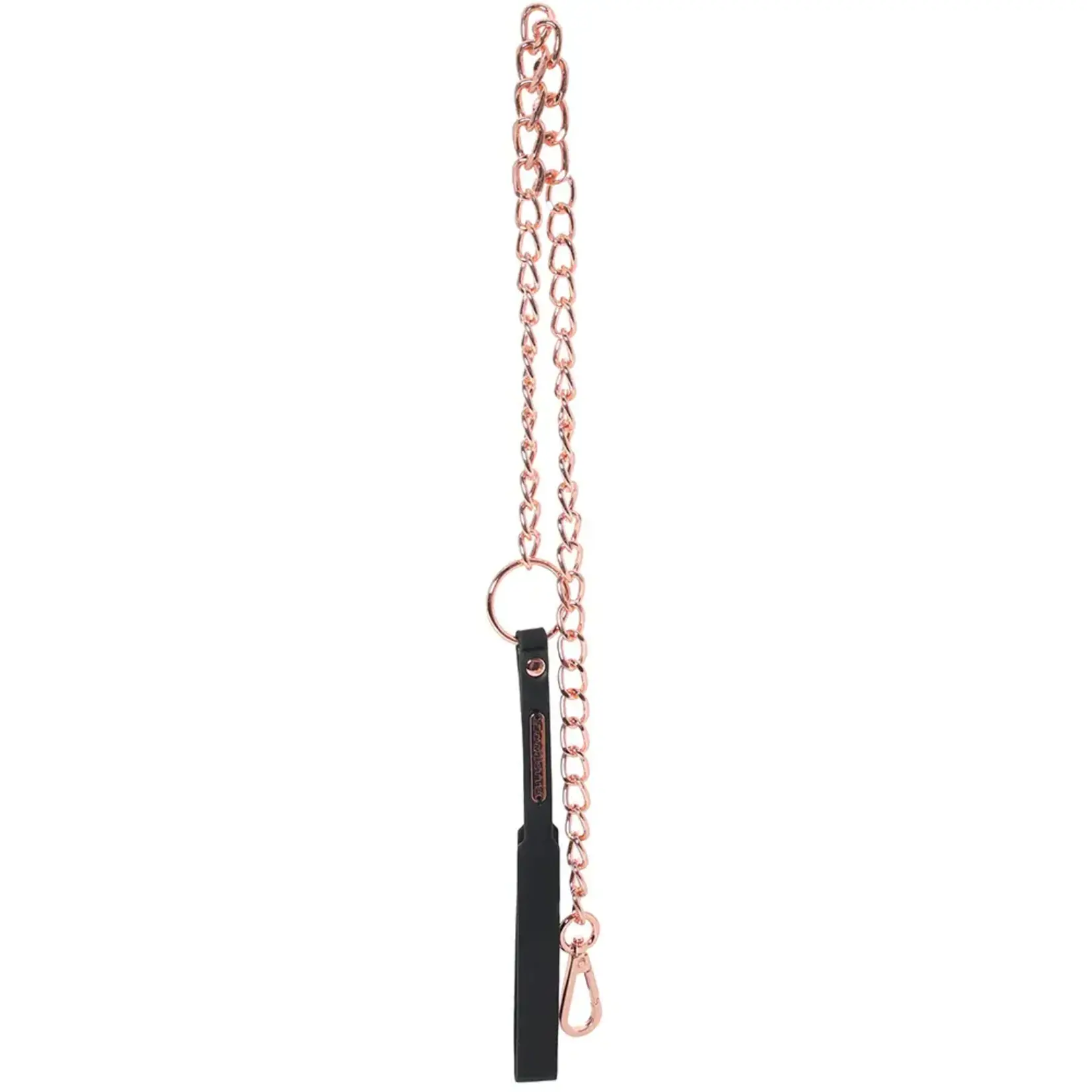 COQUETTE CHAIN LEASH IN BLACK