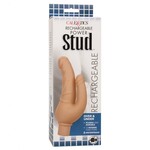 CALEXOTICS POWER STUD RECHARGEABLE OVER & UNDER VIBE IN WHITE
