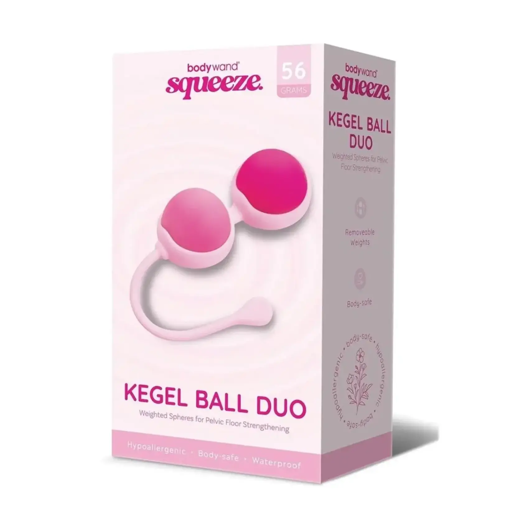 BODYWAND SQUEEZE 56G KEGEL BALL DUO