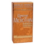 KIMONO KIMONO MICROTHIN RIBBED & SENSI-DOTS 12PK (070129)