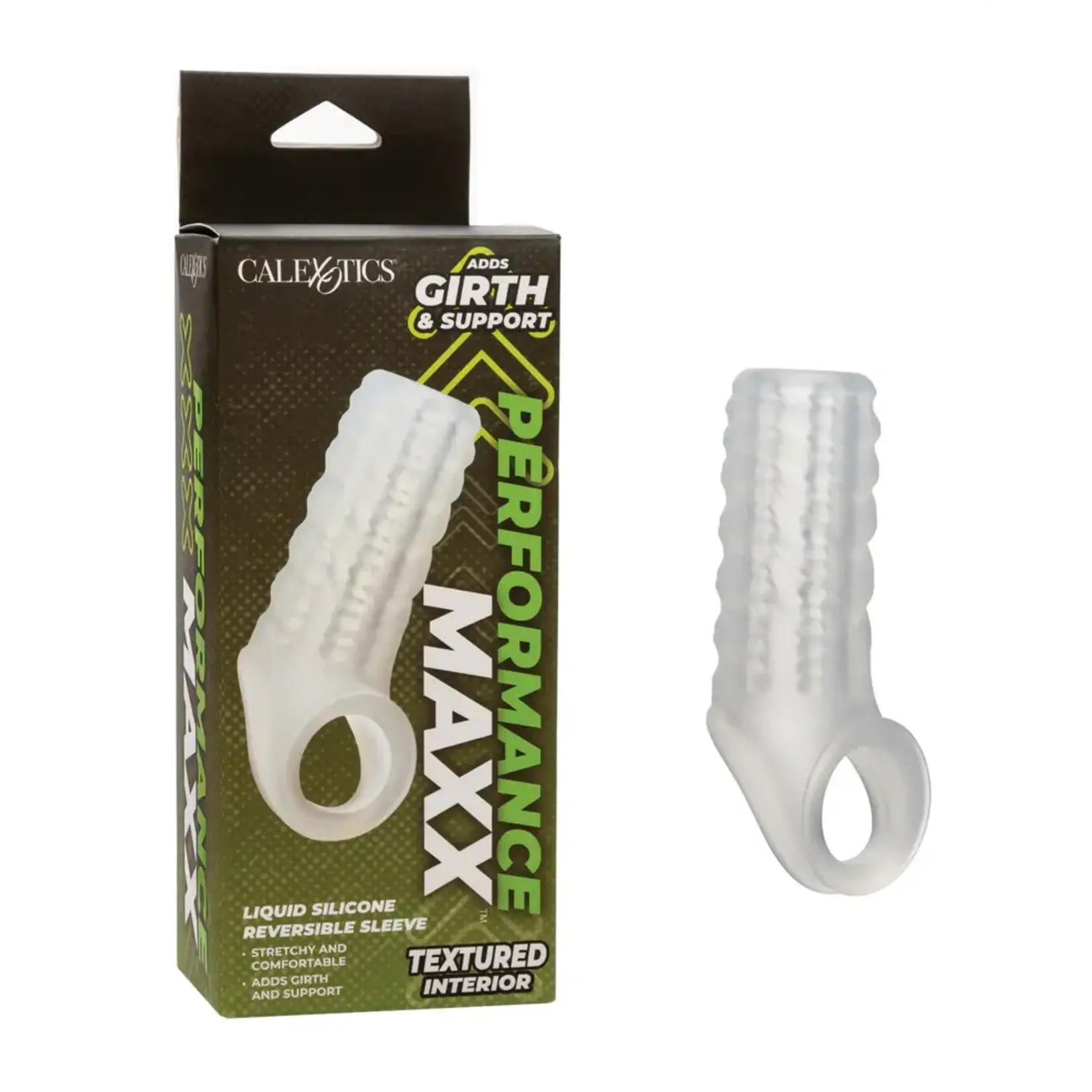 CALEXOTICS PERFORMANCE MAXX LIQUID SILICONE REVERSIBLE SLEEVE