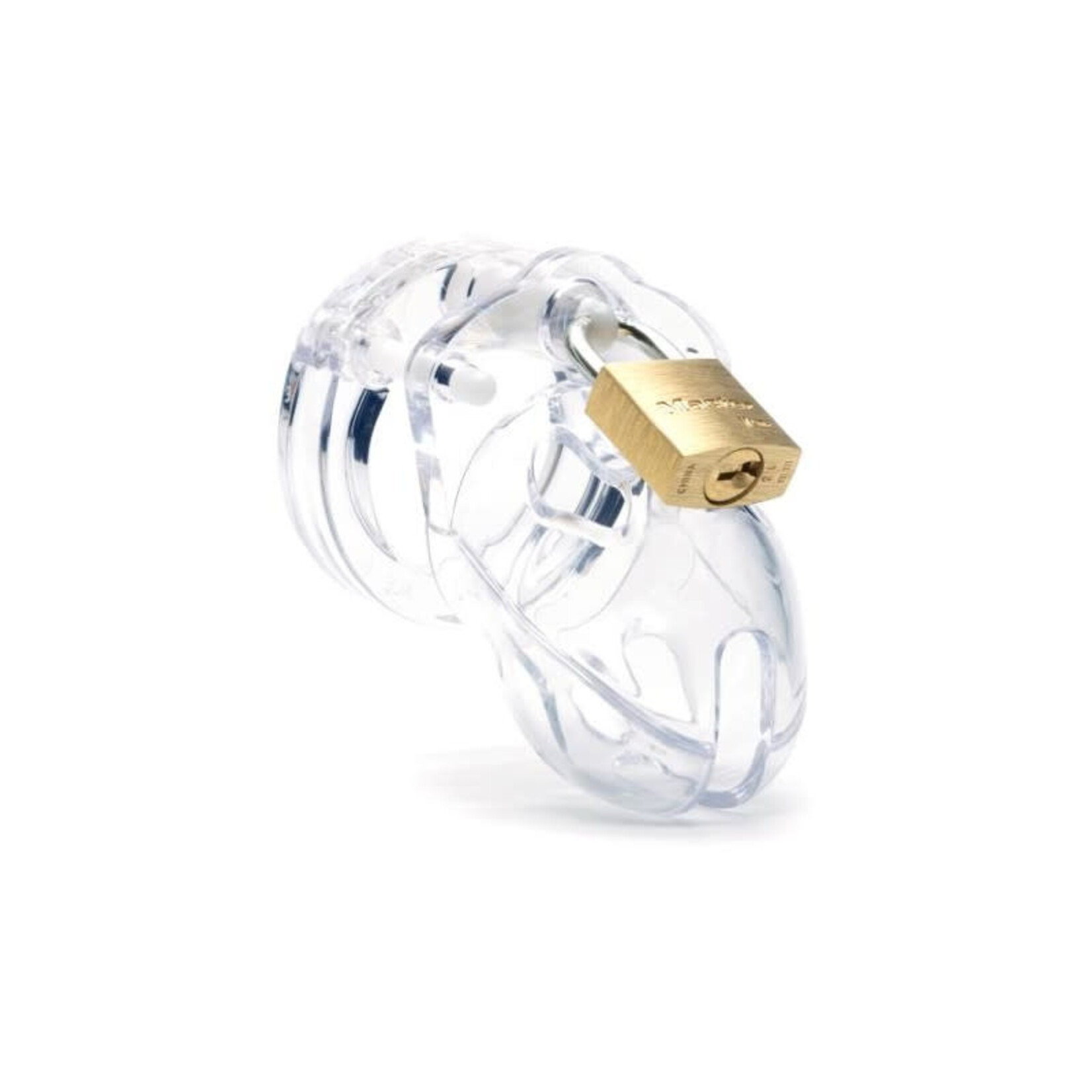 CB-X CHASTITY KITS - MR. STUBB CLEAR KIT WITH 1 3/4" CAGE LENGTH