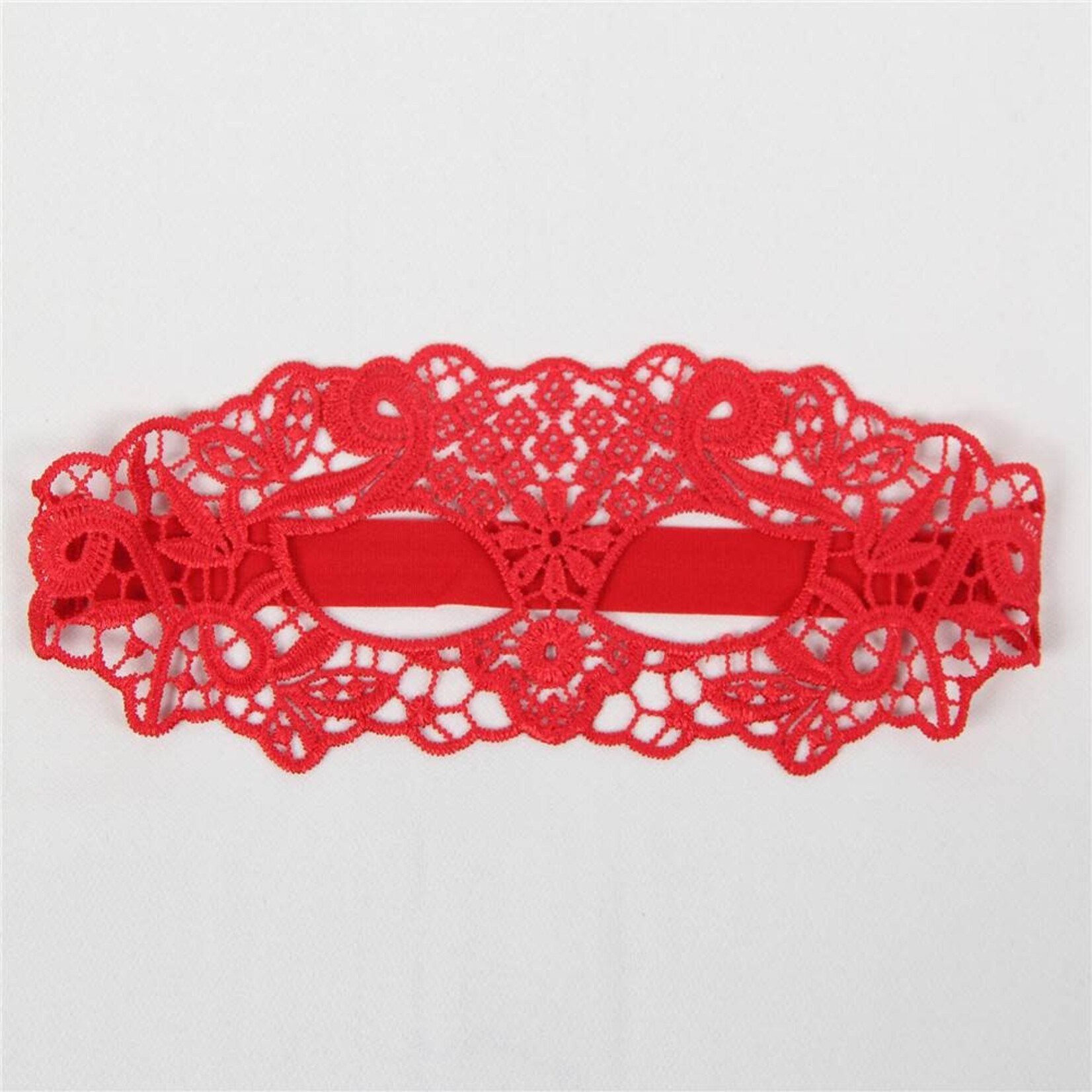 OH YEAH! OH YEAH! -  2PCS ENCHANTING RED LACE EYE MASK AS SHOWN