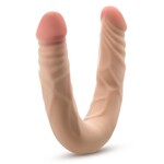 BLUSH BLUSH - DR. SKIN PLUS - 14" POSABLE DOUBLE DONG - BEIGE