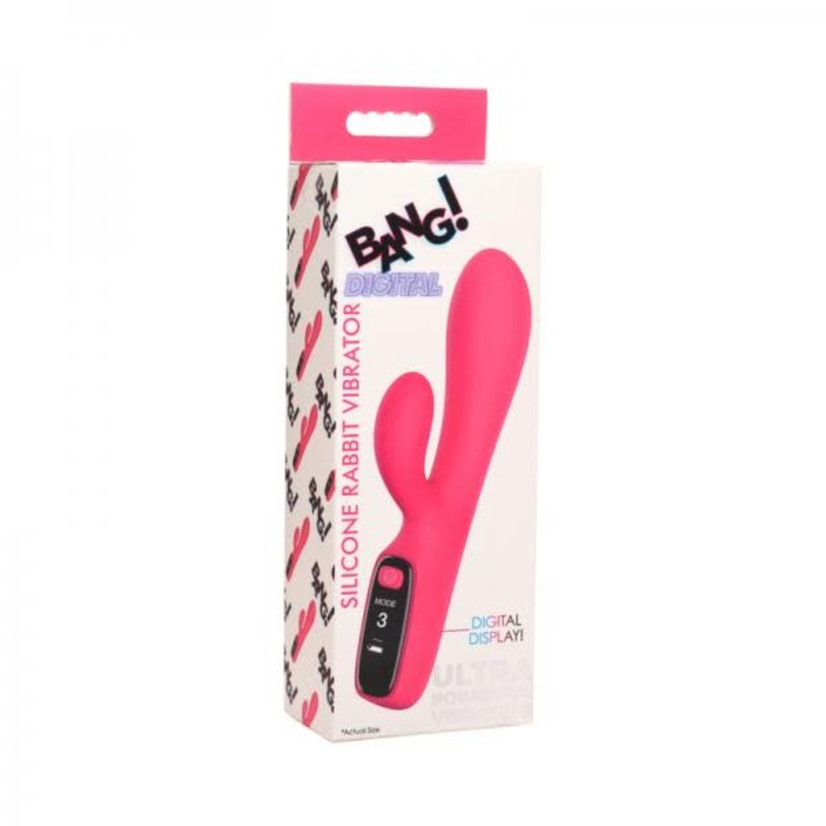 XR BRANDS BANG! DIGITAL DISPLAY RABBIT VIBE