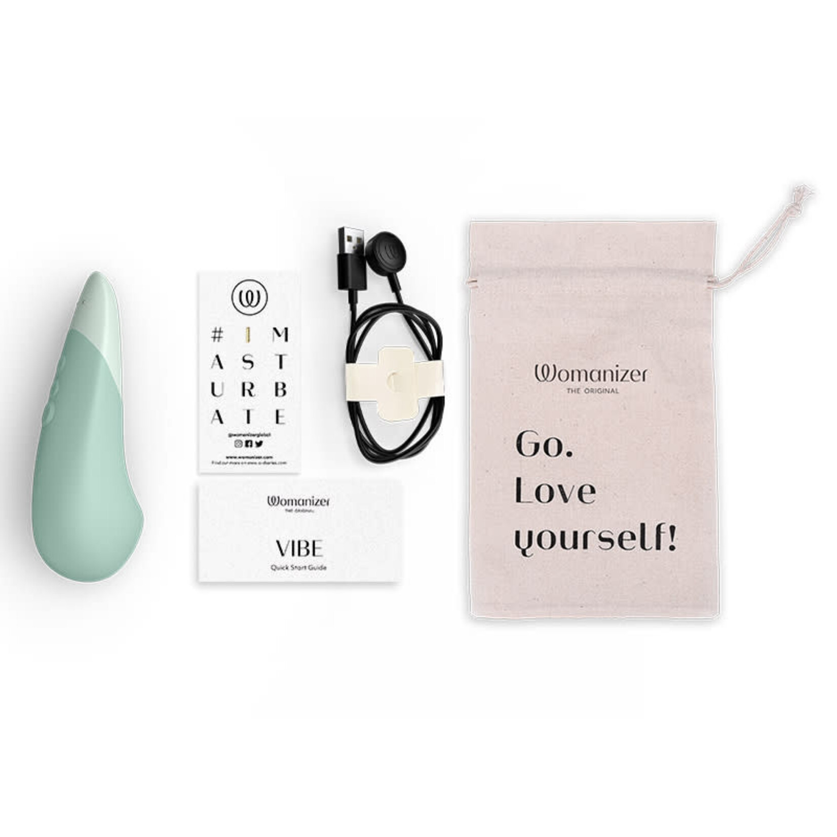 WOMANIZER WOMANIZER ULTRAWAVE LAY-ON VIBE IN SAGE