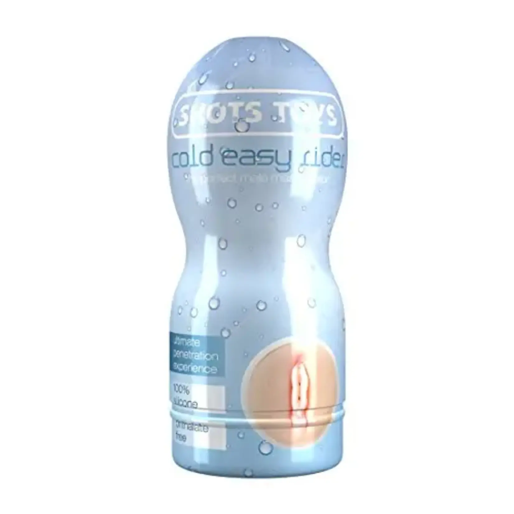 SHOTS SHOTS TOYS - EASY RIDER COLD MASTURBATOR - VAGINAL