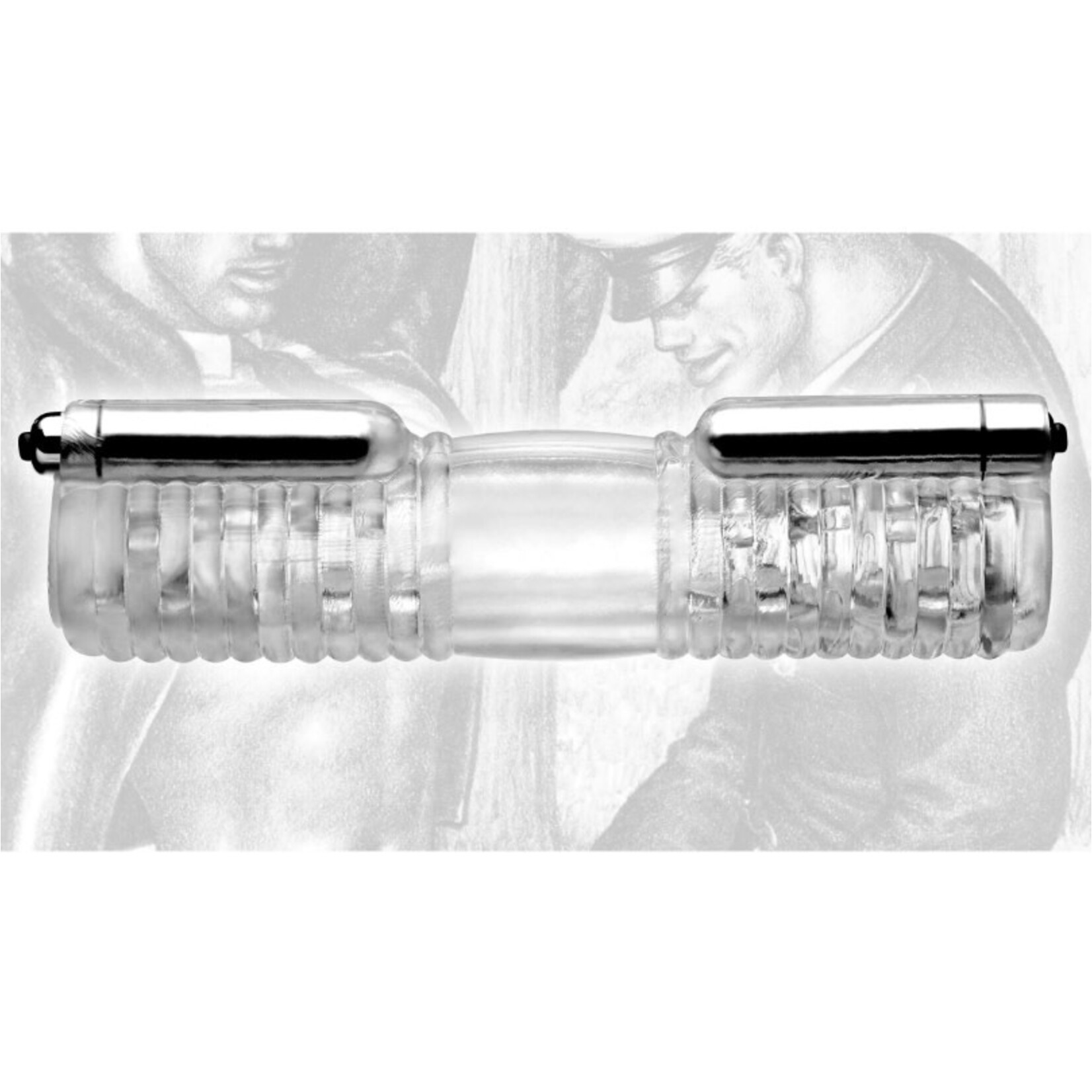TOM OF FINLAND - HEAD TO HEAD VIBRATING SLEEVE