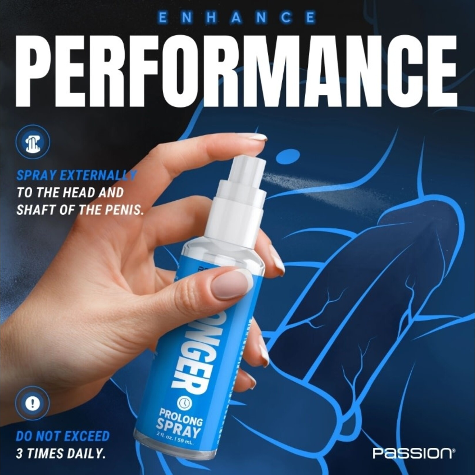 LAST LONGER - PROLONG SPRAY - 2OZ