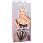 DOC JOHNSON MAIN SQUEEZE EVA ELFIE ULTRASKYN STROKER PUSSY VANILLA
