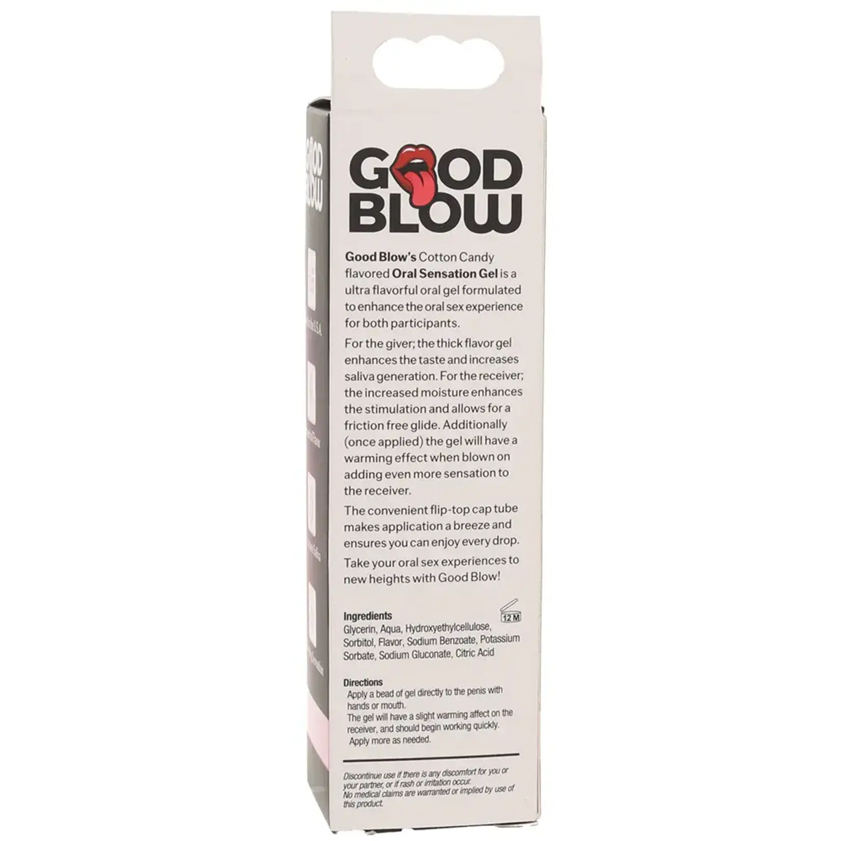 GOOD BLOW ORAL SENSATION GEL 1.5OZ/44.4ML IN COTTON CANDY