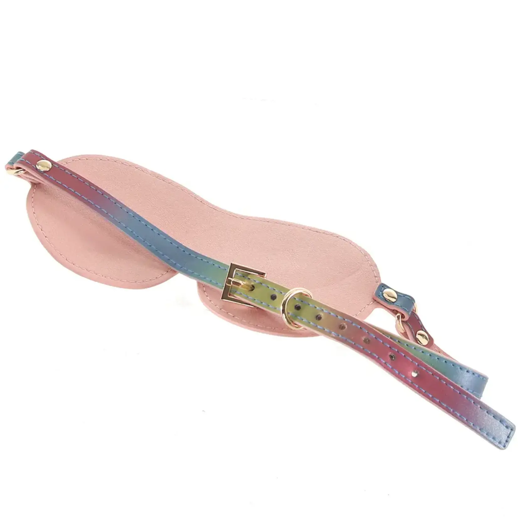 NSNOVELTIES SPECTRA BONDAGE BLINDFOLD IN RAINBOW