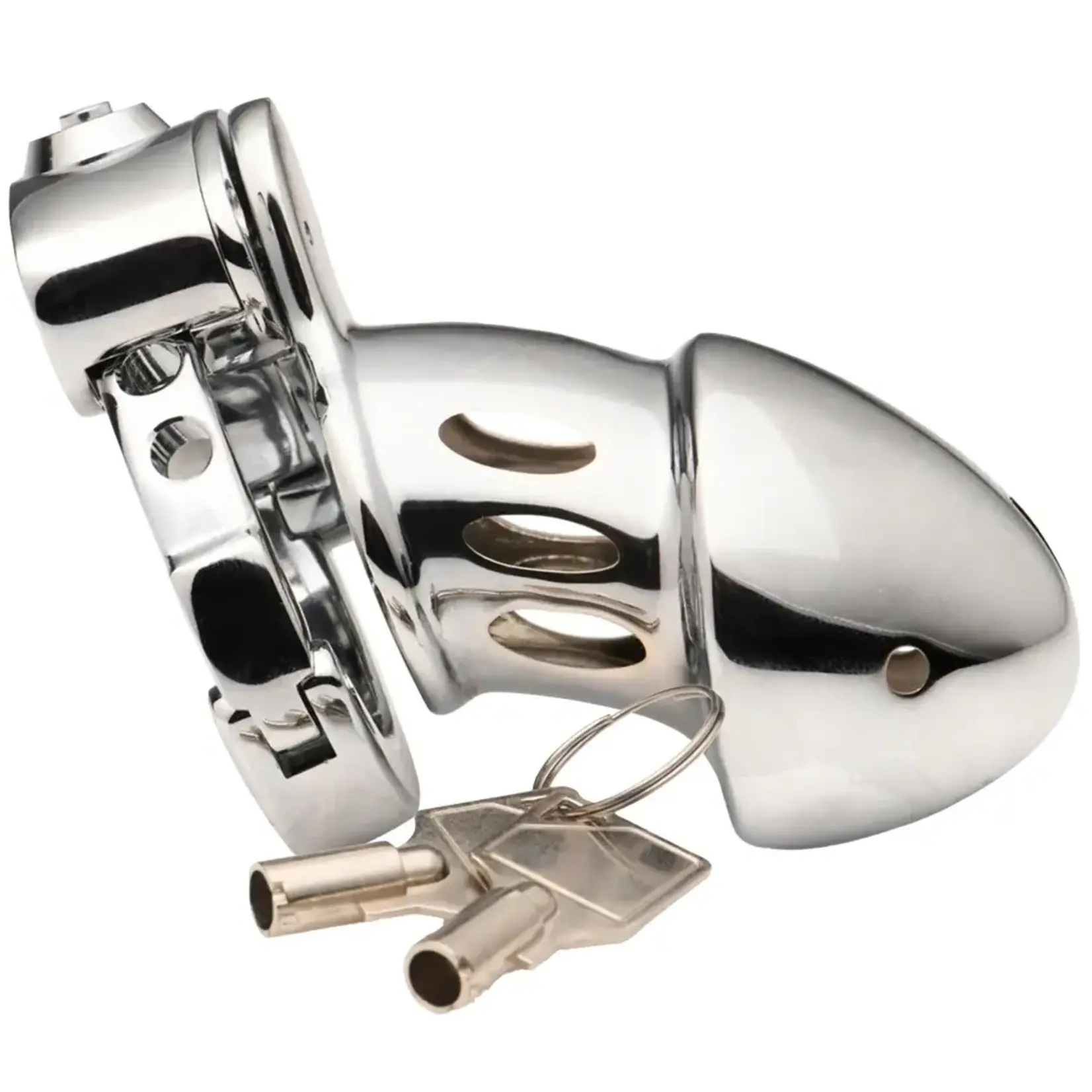 MASTER SERIES MASTER SERIES COCK CUFF CHASTITY CAGE