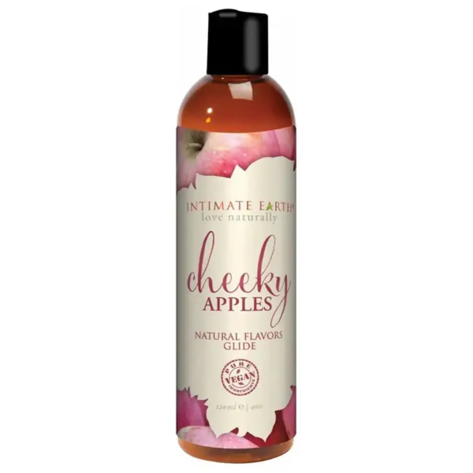INTIMATE EARTH INTIMATE EARTH - CHEEKY APPLES NATURAL FLAVORS GLIDE 120ML