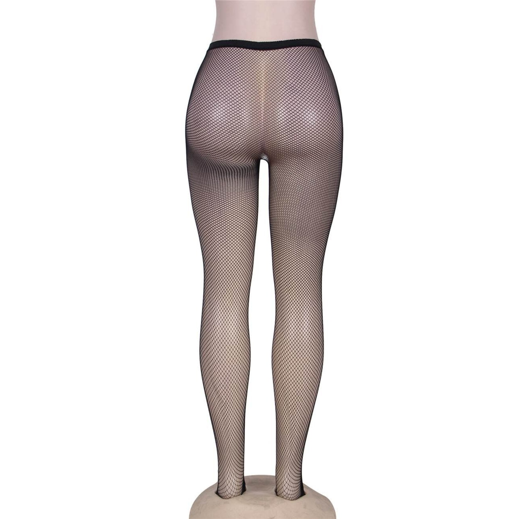 OH YEAH! OH YEAH! -  BLACK SHEER CLASSIC SEXY FISHNET PANTYHOSE AS SHOWN XS-M