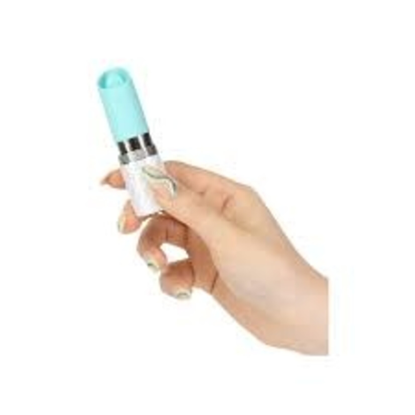 PILLOW TALK LUSTY LUXURIOUS FLICKERING MASSAGER - TEAL