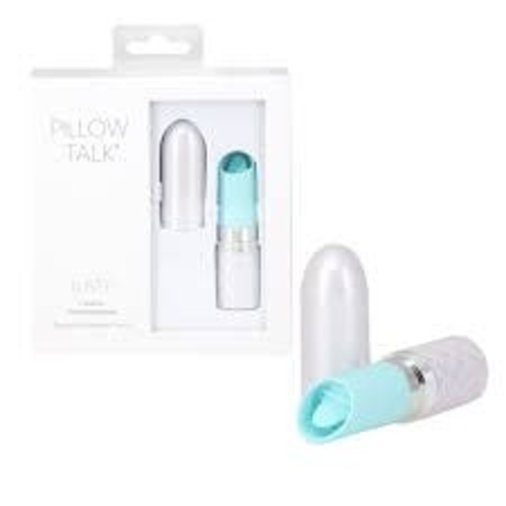 PILLOW TALK LUSTY LUXURIOUS FLICKERING MASSAGER - TEAL
