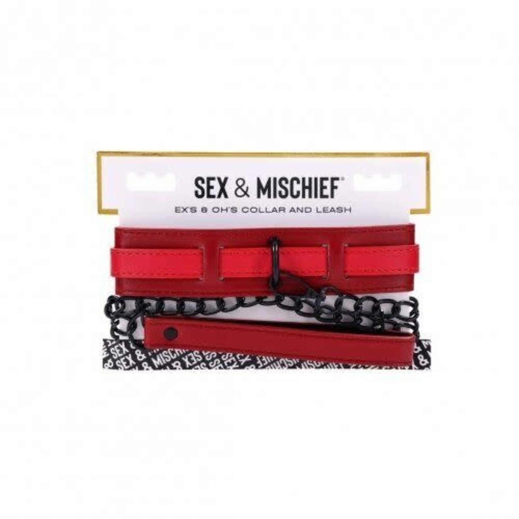 SPORTSHEETS EX'S & OH'S COLLAR & LEASH