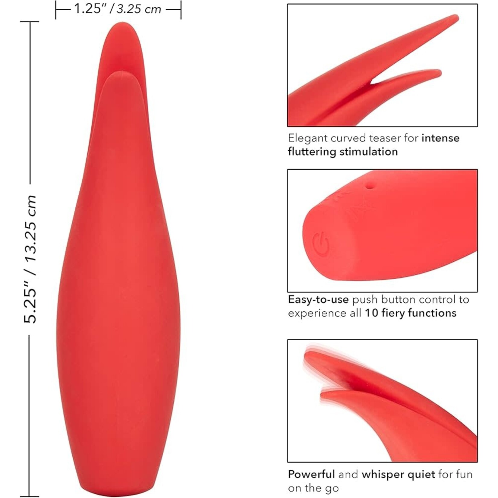 CALEXOTICS RED HOT FURY VIBE
