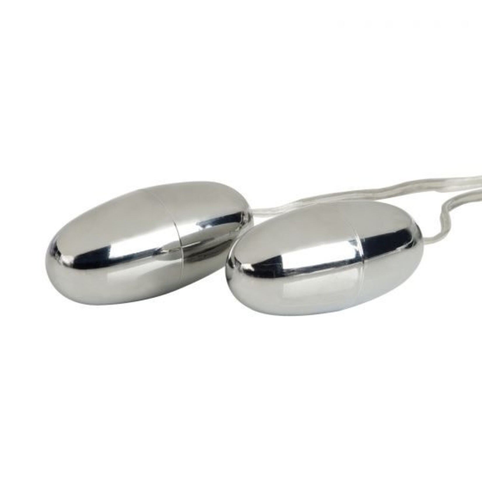 CALEXOTICS POCKET EXOTICS VIBRATING DOUBLE SILVER BULLETS