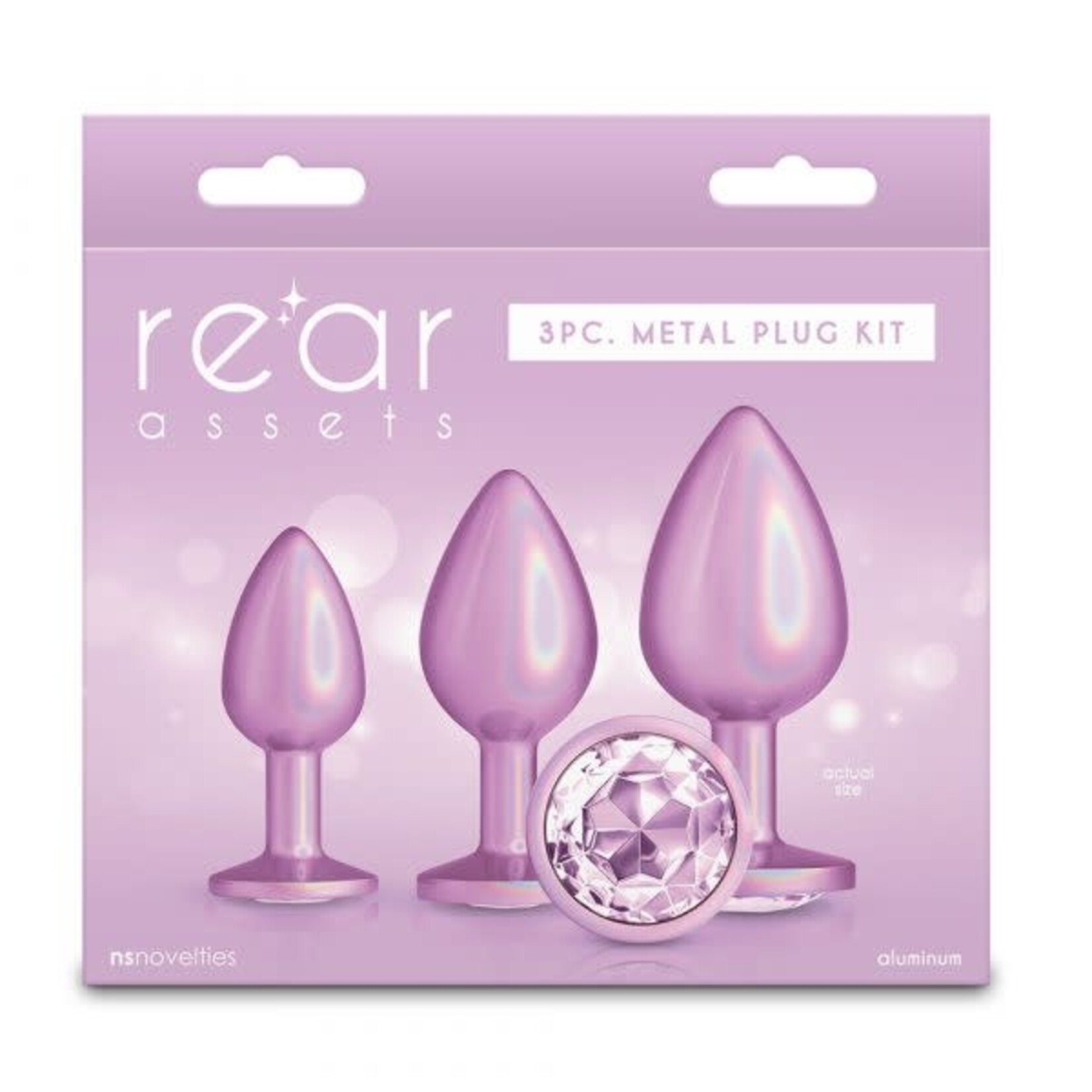 NSNOVELTIES NS - REAR ASSETS - TRAINER KIT - IRIDESCENT PINK - PINK GEM