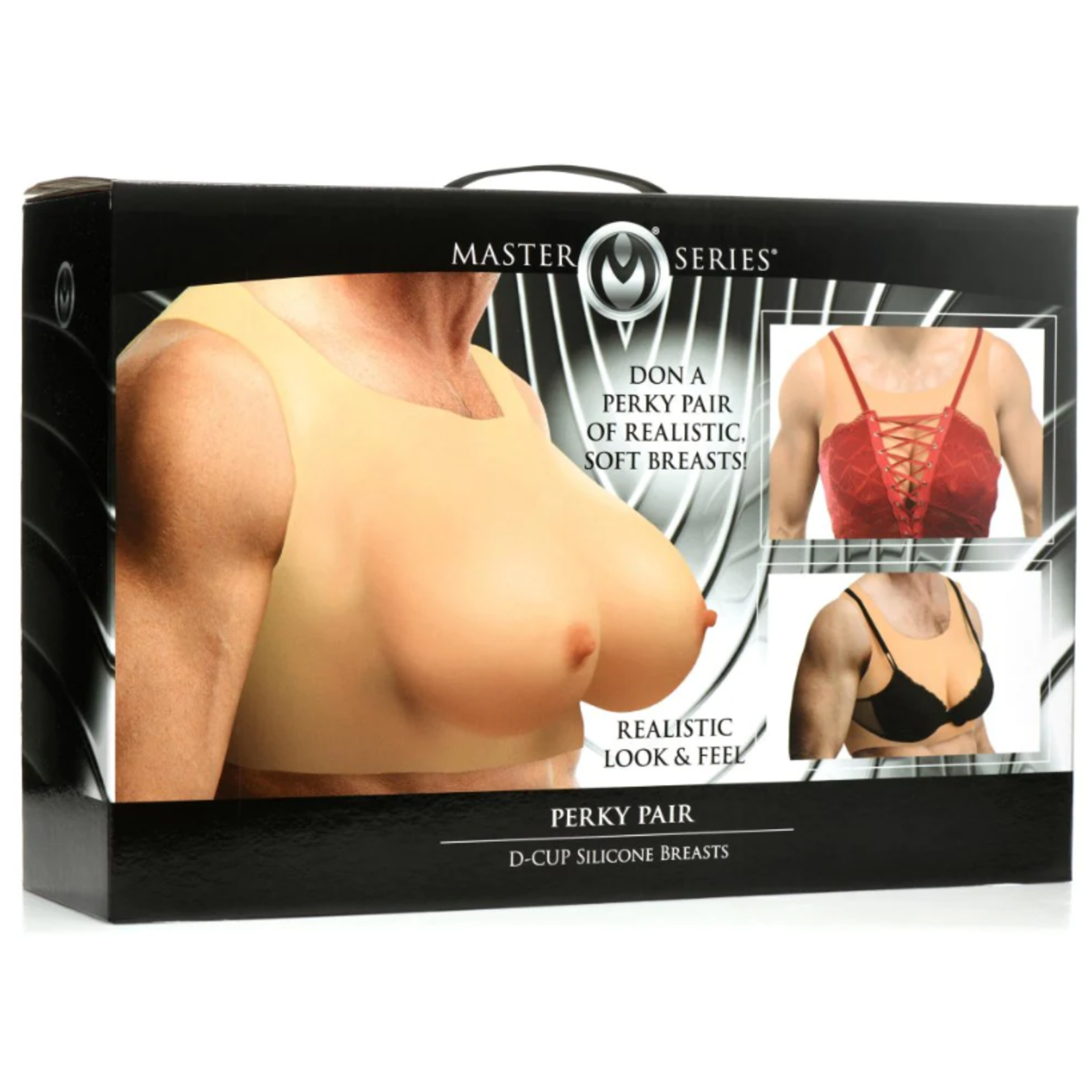 MASTER SERIES MASTER SERIES - PERKY PAIR D-CUP SILICONE BREASTS