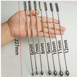 8MM URETHRAL SOUND MASTURBATION,BALL TIPPED PENIS ROD,STAINLESS STEEL URETHRAL SOUNDING DILATOR