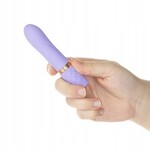 PILLOW TALK - SPECIAL EDITION FLIRTY - LUXURIOUS MINI MASSAGER - RECHARGEABLE - PURPLE
