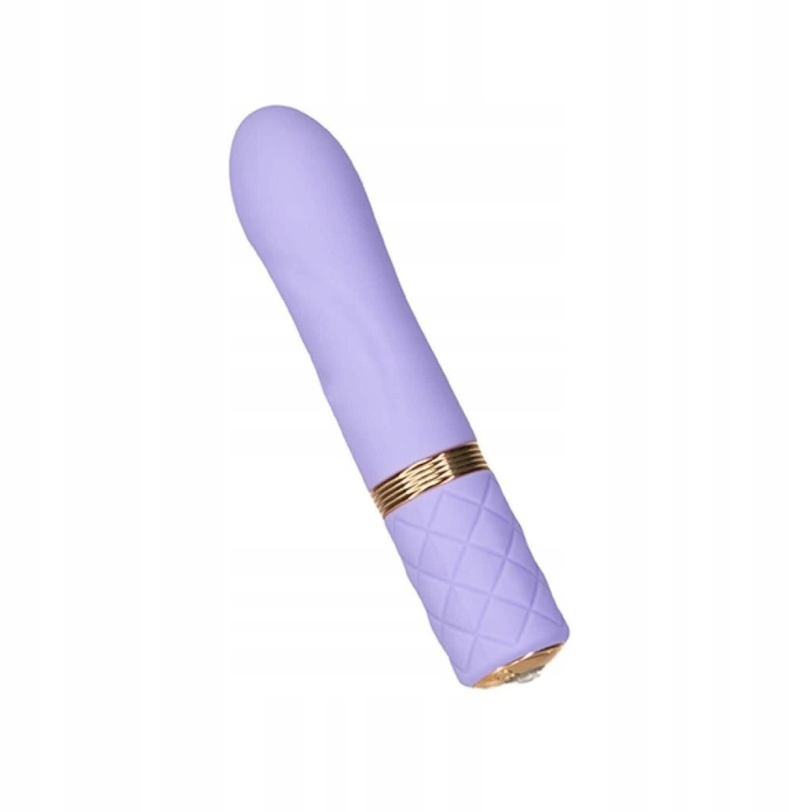 PILLOW TALK - SPECIAL EDITION FLIRTY - LUXURIOUS MINI MASSAGER - RECHARGEABLE - PURPLE