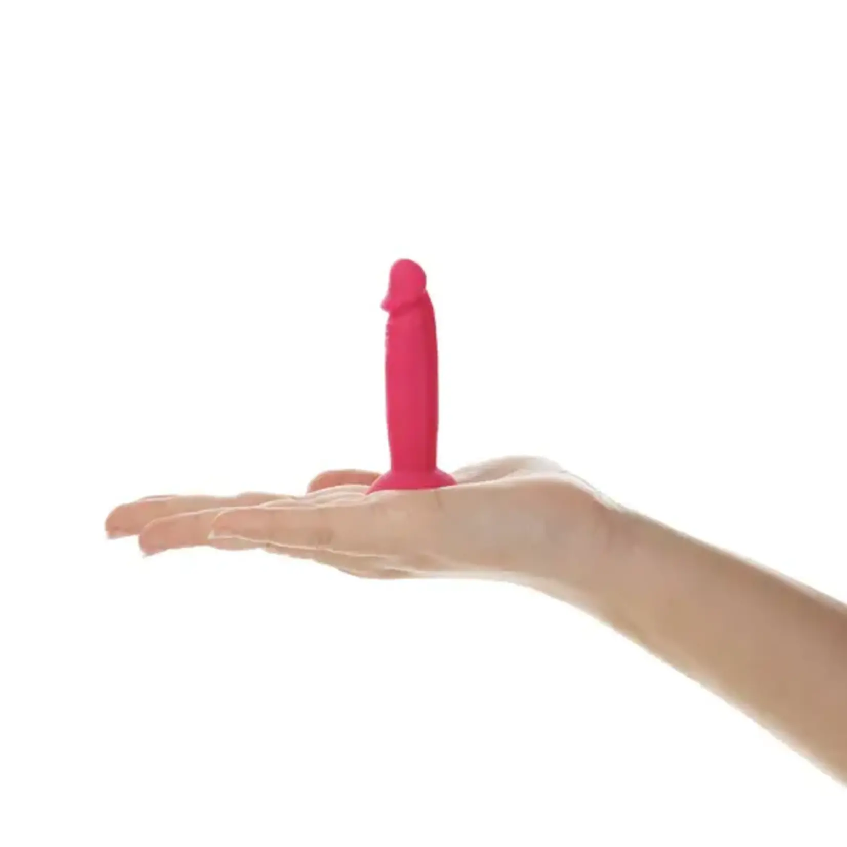 ADDICTION ADDICTION SILLY WILLY - 3.3" SILICONE DILDO - MULTICOLOUR