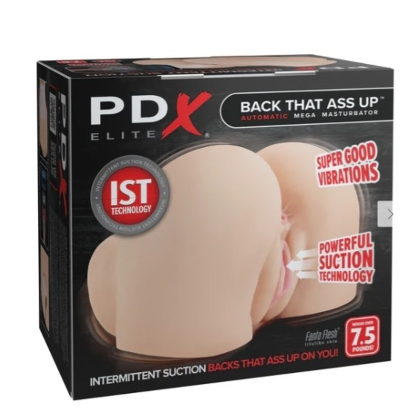 PDX PDX ELITE BACK THAT ASS UP AUTOMATIC MEGA MASTURBATOR LIGHT