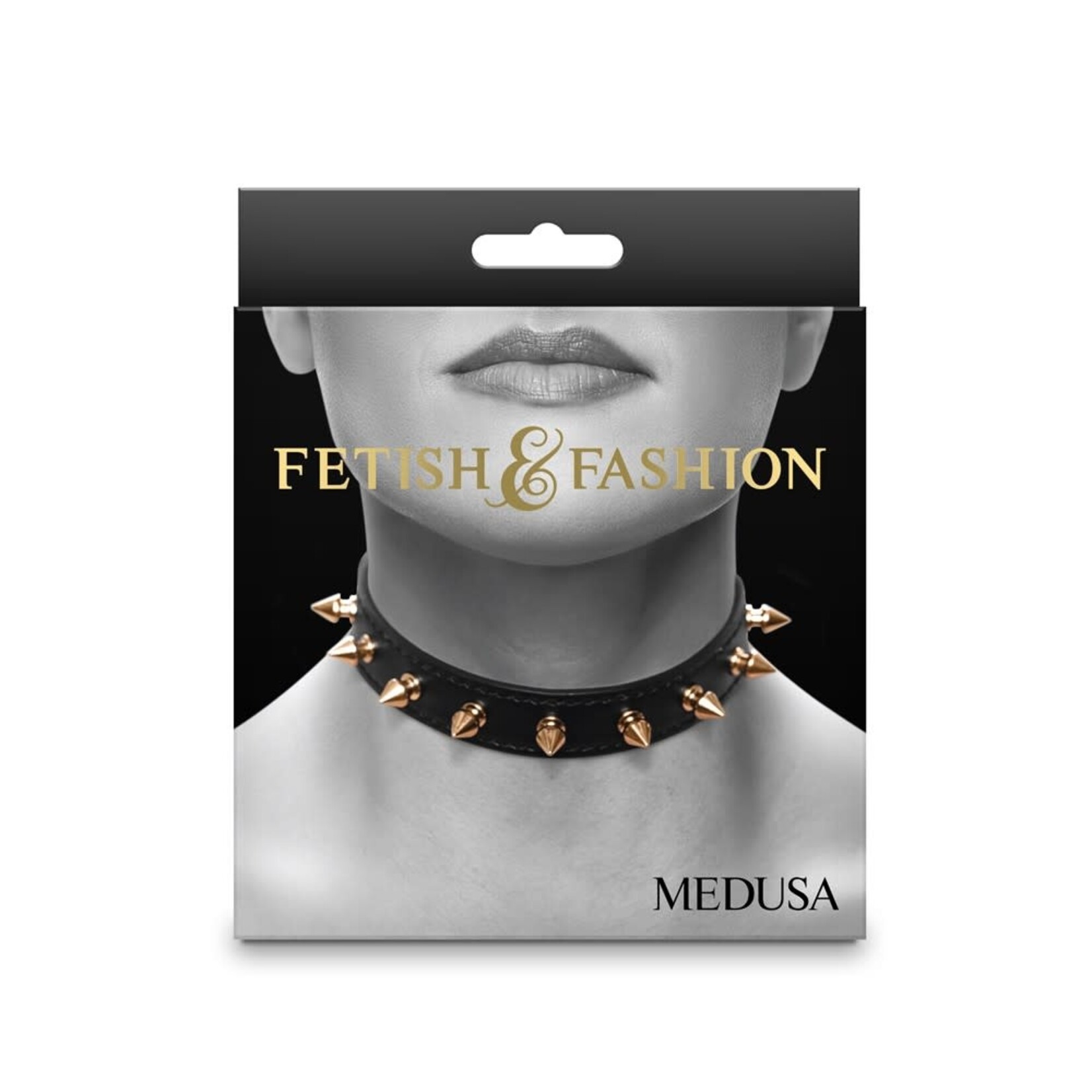 NSNOVELTIES NS - FETISH & FASHION - MEDUSA COLLAR - BLACK