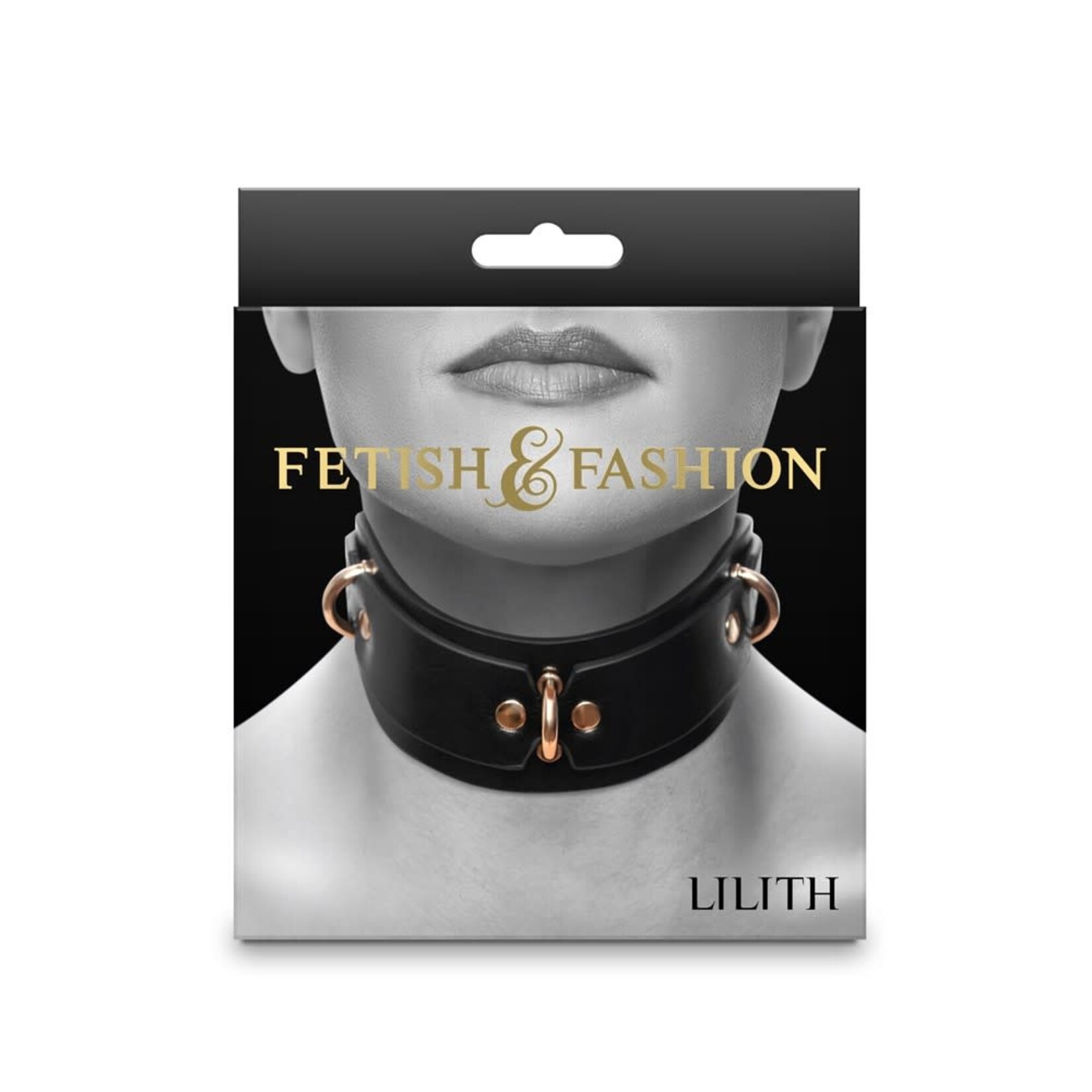 NSNOVELTIES NS - FETISH & FASHION - LILITH COLLAR - BLACK