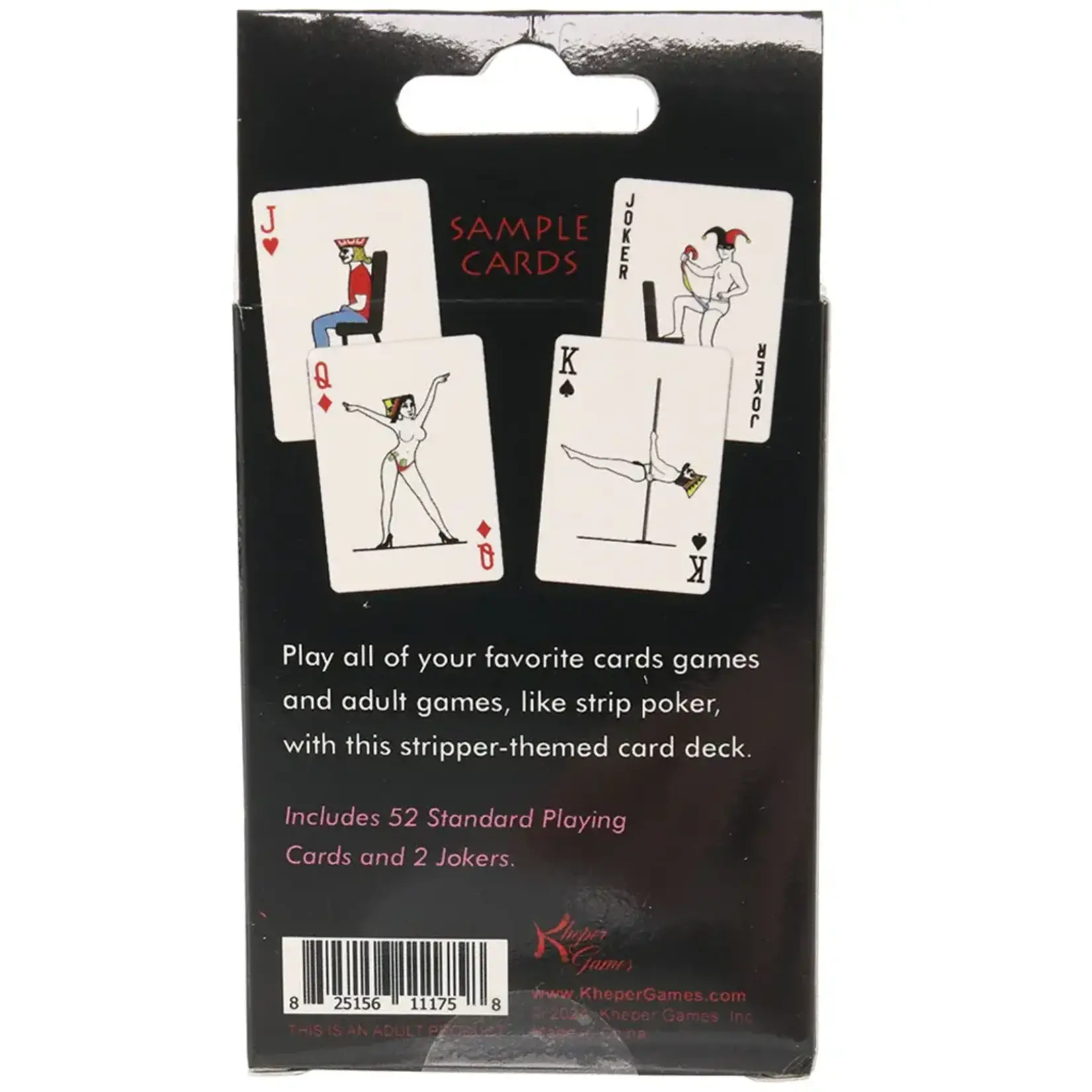 STRIP POKER THEMED PLAYING CARDS