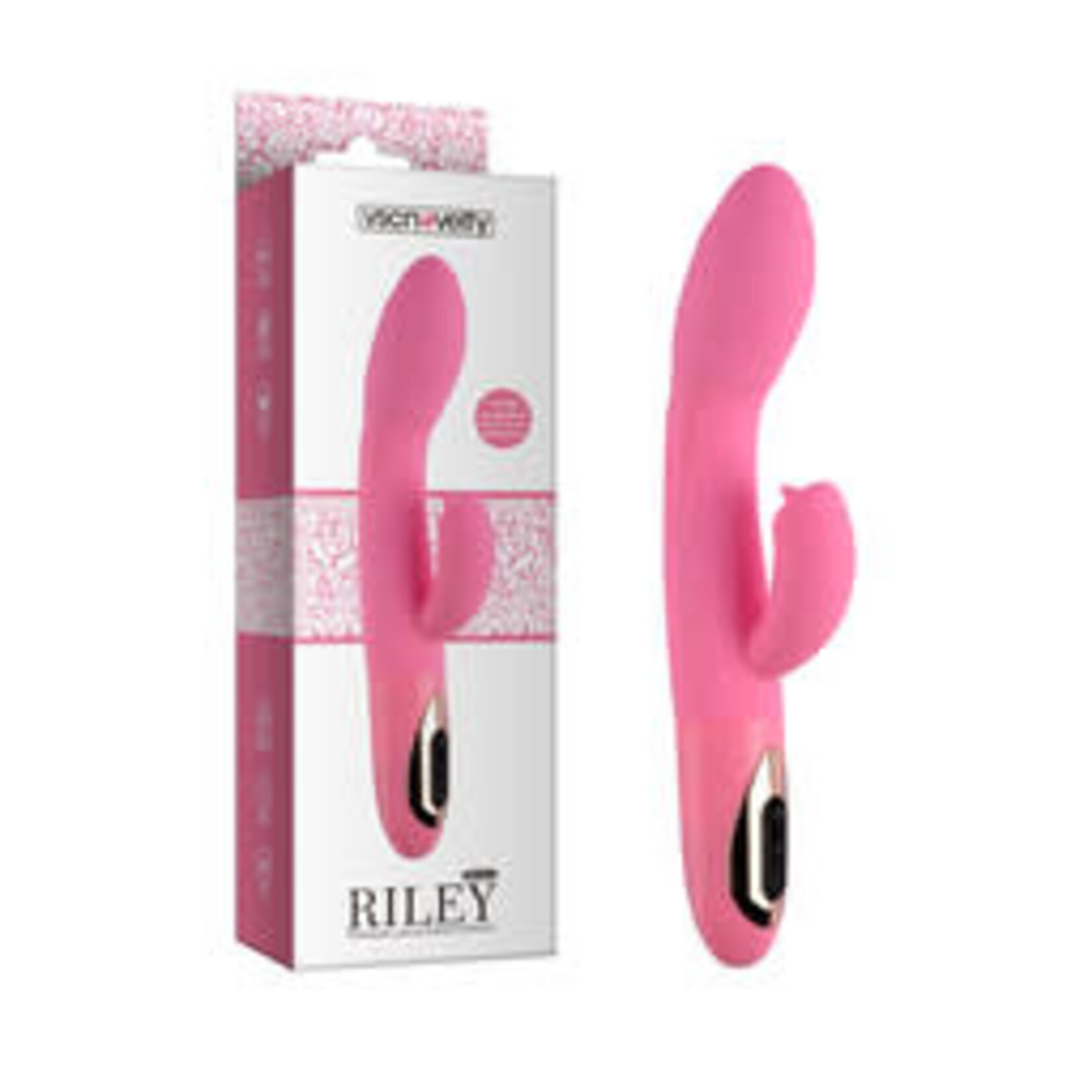 PLEASURE LUXURY RABBIT VIBRATOR-RILEY