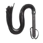 FETISH BOUTIQUE DELUX  EXTRA-LONG FLOGGER BLACK