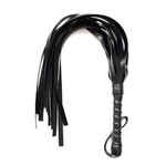 FETISH BOUTIQUE DELUXE FLOGGER BLACK