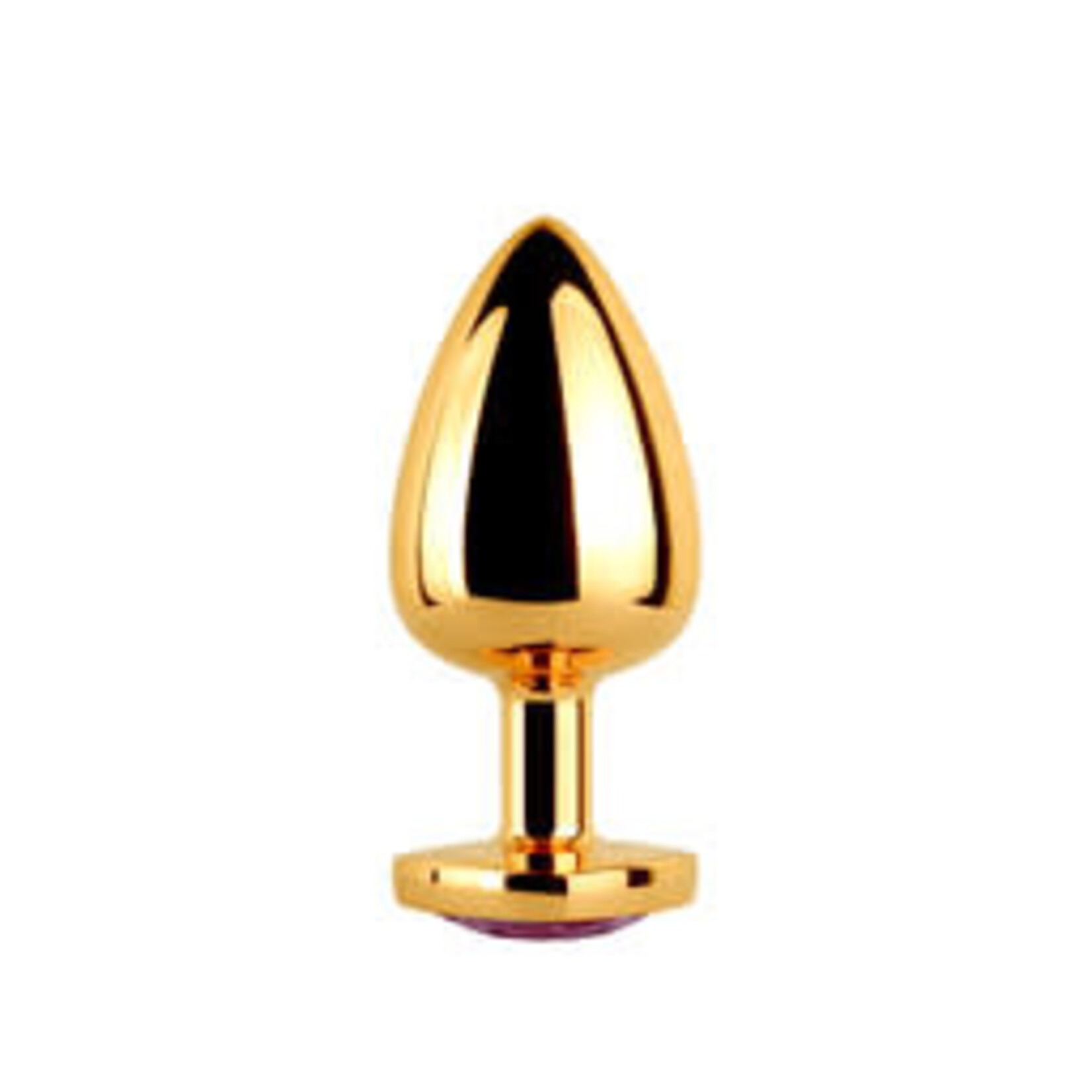 JEWELLED SECRET HEART BUTT PLUG GOLD-SMALL