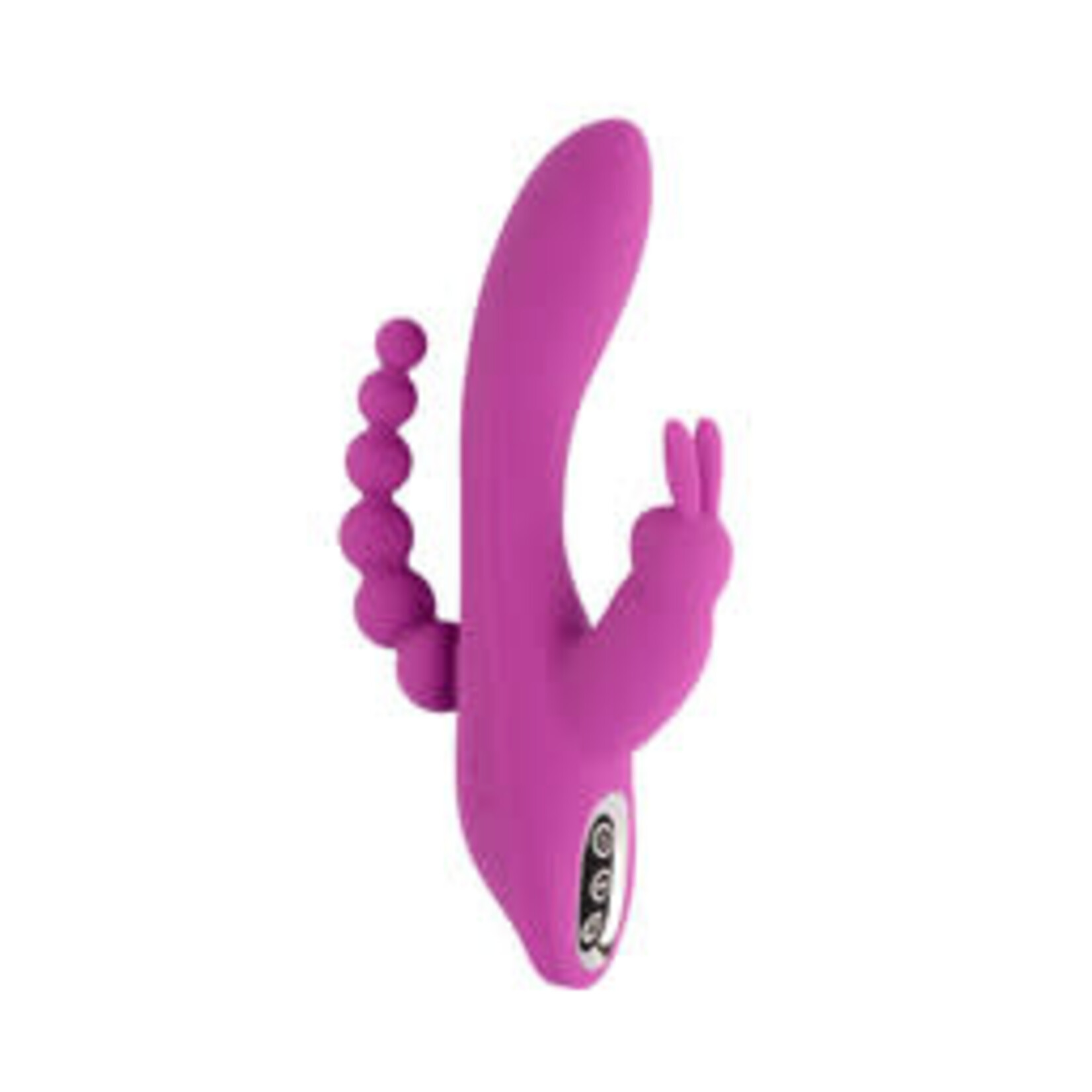 PLEASURE LUXURY RABBIT VIBRATOR- TRIPLE STIMULATION
