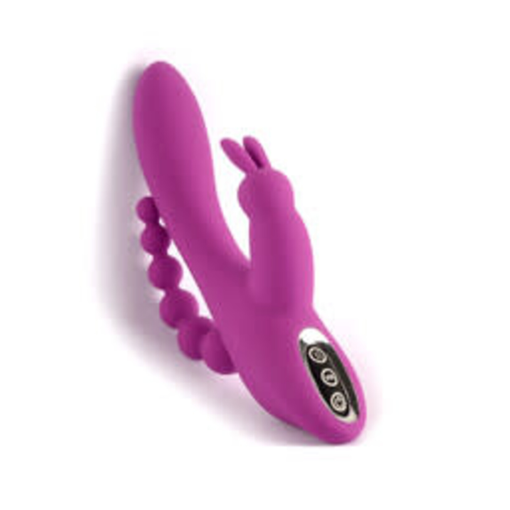 PLEASURE LUXURY RABBIT VIBRATOR- TRIPLE STIMULATION