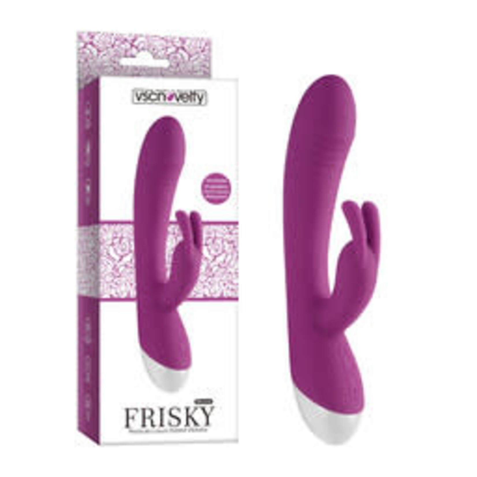 PLEASURE LUXURY RABBIT VIBRATOR- FRISKY