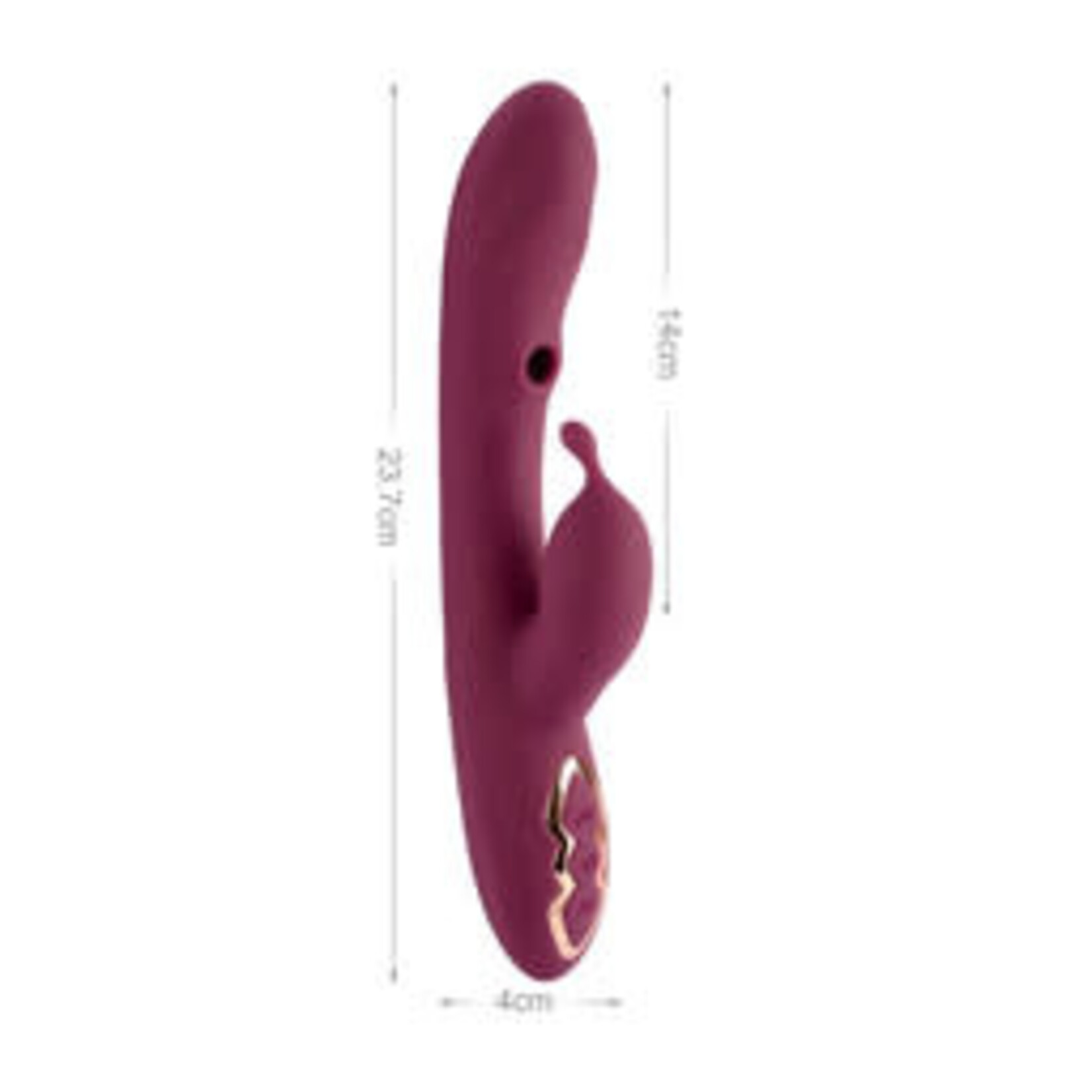 PLEASURE LUXURY RABBIT VIBRATOR- GREEDY GIRL