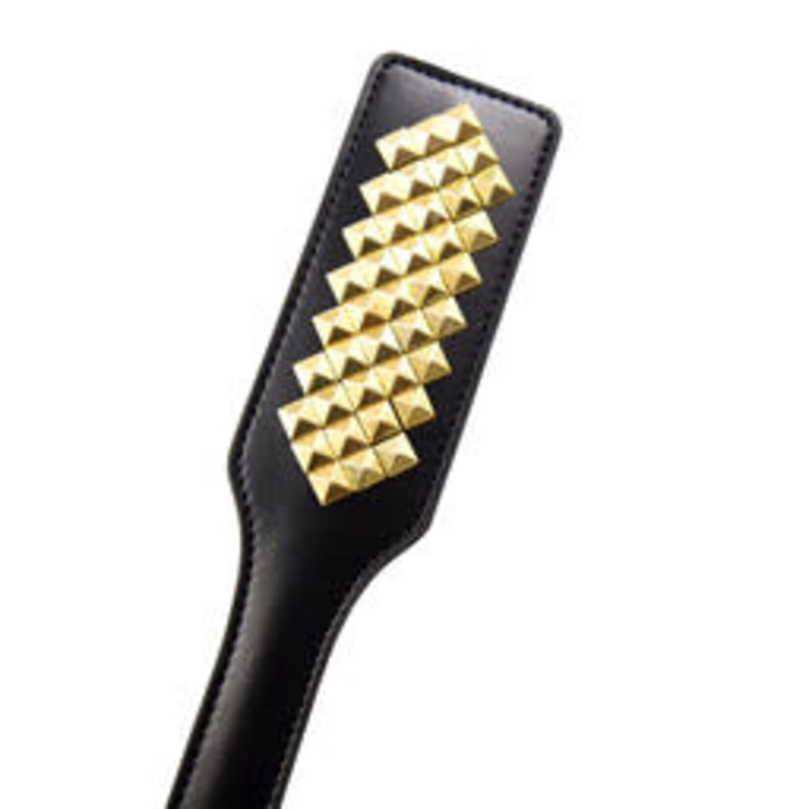 FETISH BOUTIQUE DIAMANTE SPANKING PADDLE GOLDEN