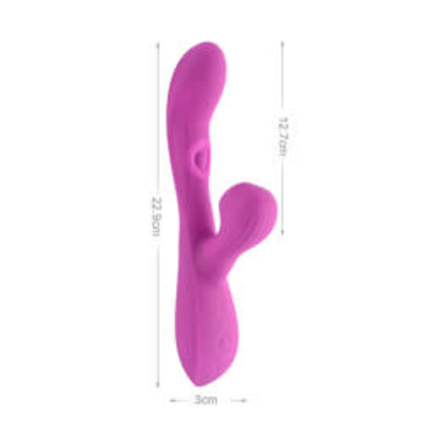 PLEASURE LUXURY RABBIT VIBRATOR - LICKER