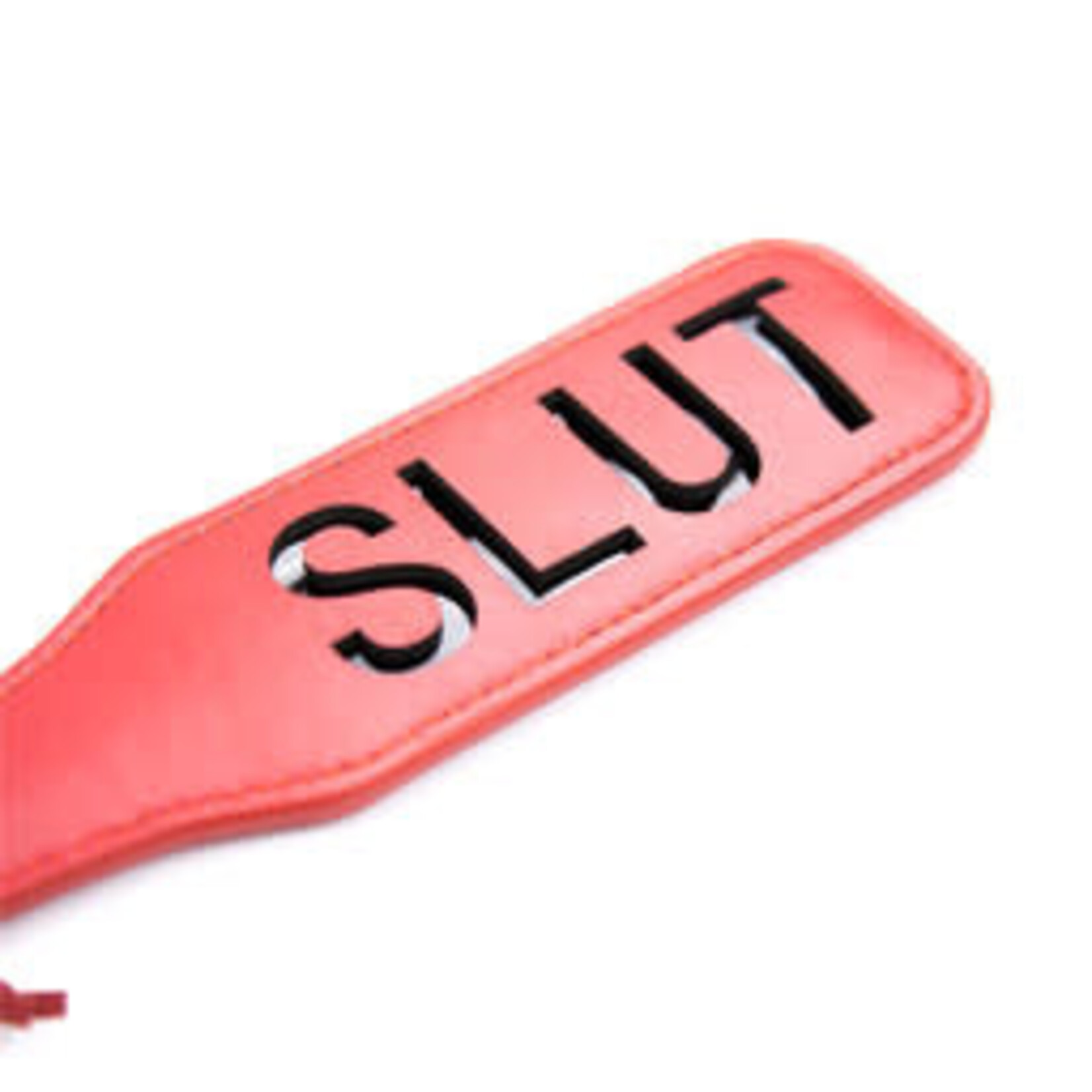 FETISH BOUTIQUE SPANKING PADDLE-SLUT RED