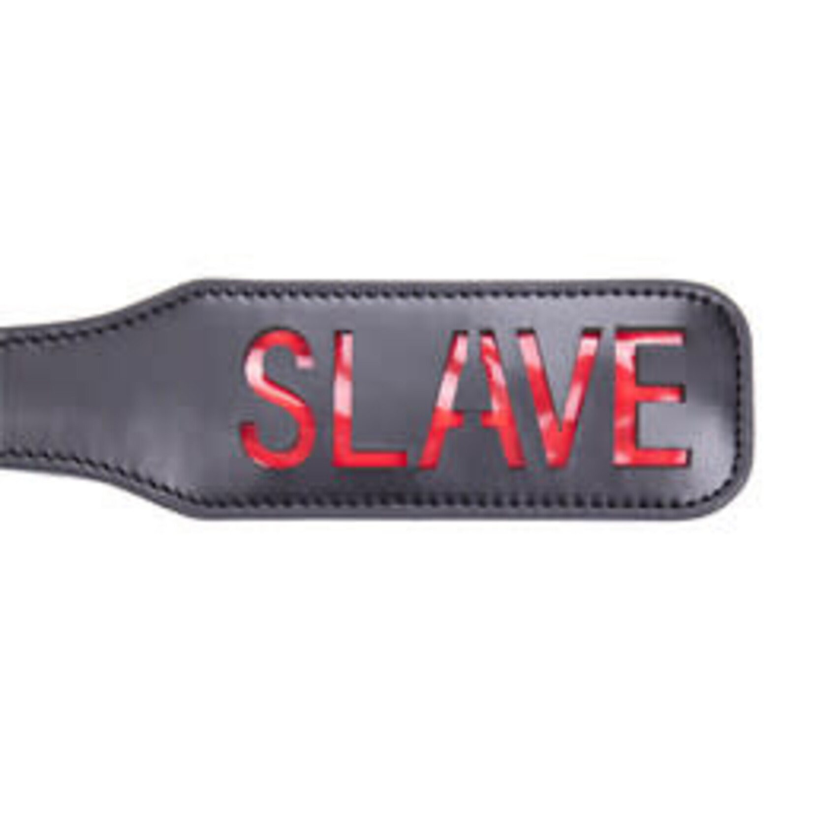 FETISH BOUTIQUE SPANKING PADDLE-SLAVE BLACK