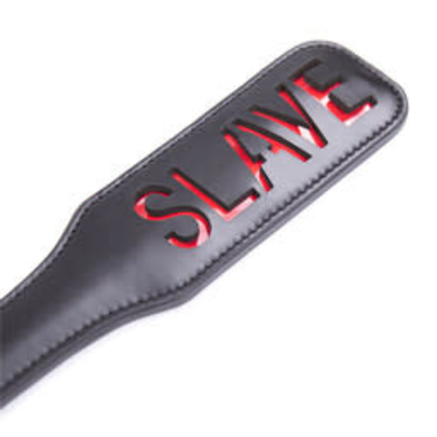 FETISH BOUTIQUE SPANKING PADDLE-SLAVE BLACK